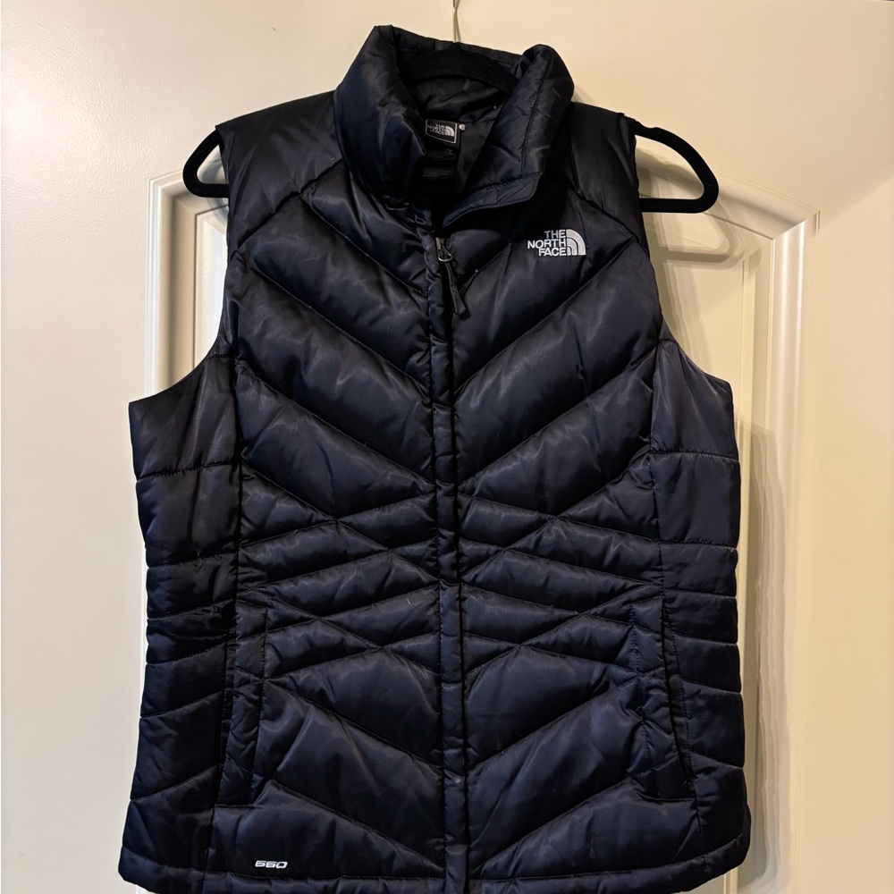 The North Face Women's Dark Blue Quilted Vest